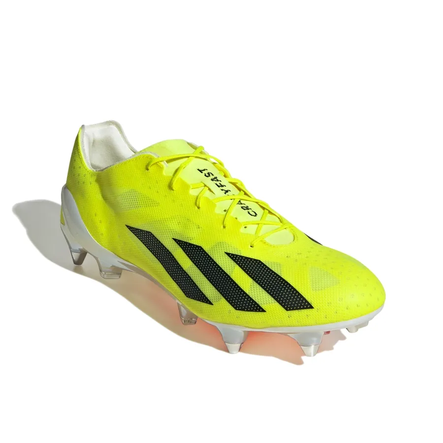 Imagen 1 de 8 de Botines adidas X Crazyfast+-AMARILLO FLUOR/NEGRO