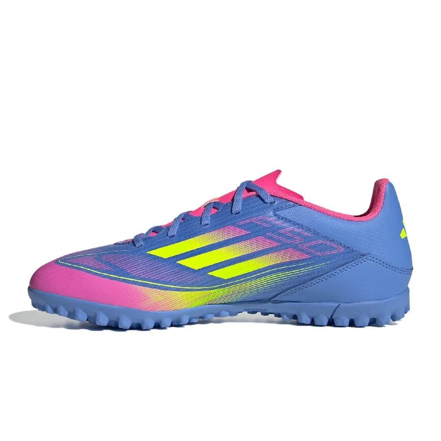 Imagen 2 de 7 de Botines adidas F50 Club Tf-AZUL/AMARILLO FLUOR/ROSA FLUOR