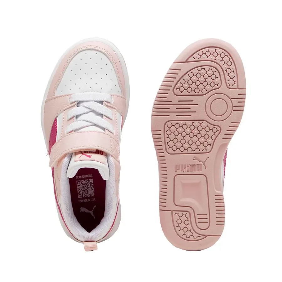Imagen 4 de 5 de Zapatillas Puma Rebound V6-ROSA/BLANCO/FUCSIA