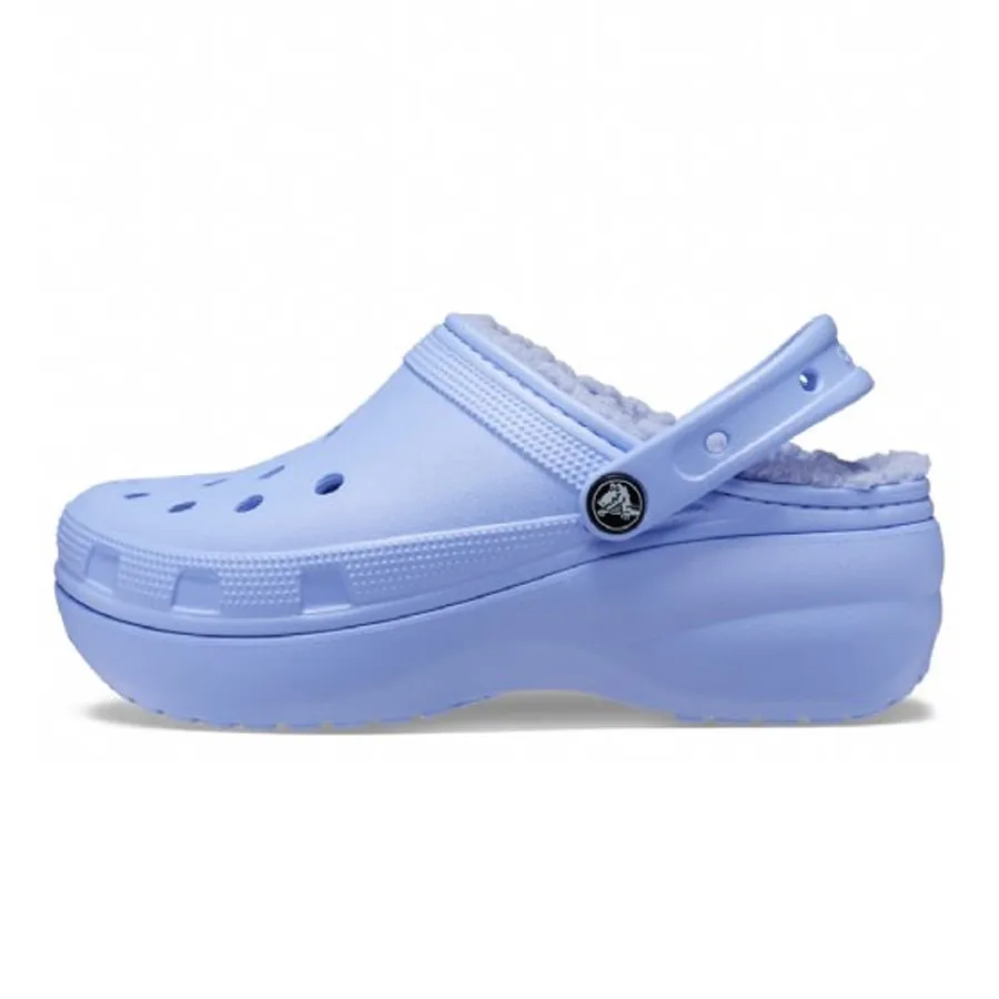 Imagen 2 de 6 de Ojotas Crocs Classic Platform Clog-LILA