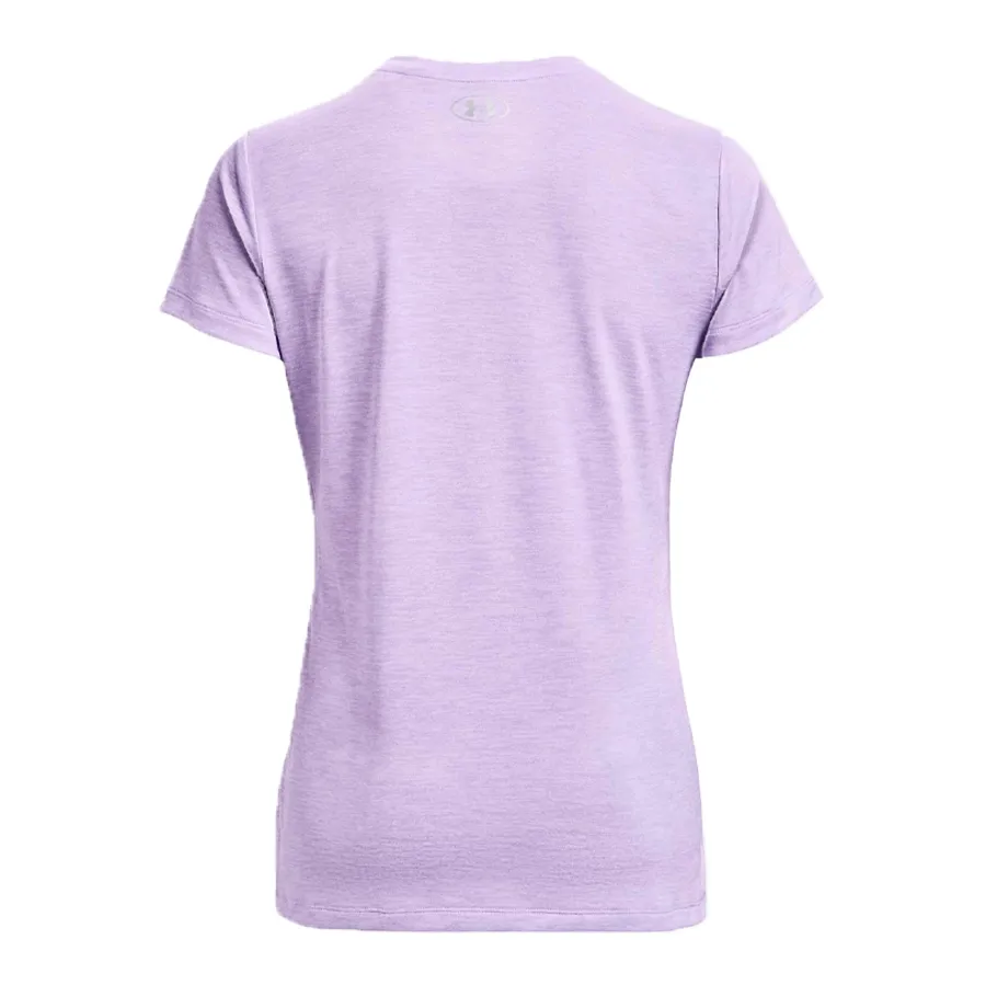 Imagen 1 de 5 de Remera Under Armour Tech Twist-LILA/BLANCO