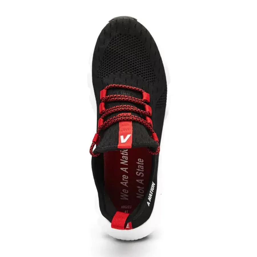 Imagen 4 de 6 de Zapatillas A Nation Light Road-NEGRO/ROJO