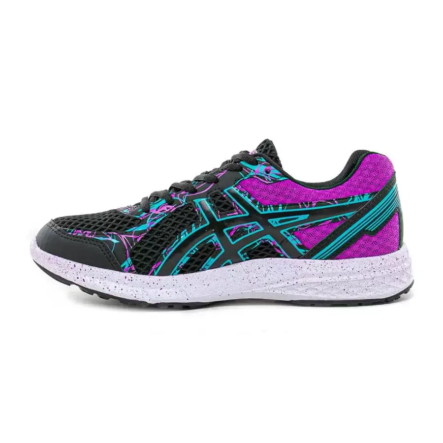 Imagen 1 de 4 de Zapatillas Asics Gel Kaiteki-NEGRO/VIOLETA/TURQUESA