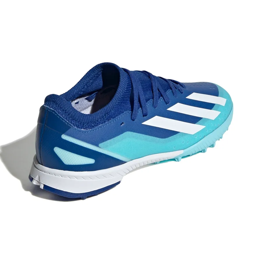 Imagen 5 de 7 de Botines adidas X Crazyfast 3 tf j-AZUL/CELESTE/BLANCO