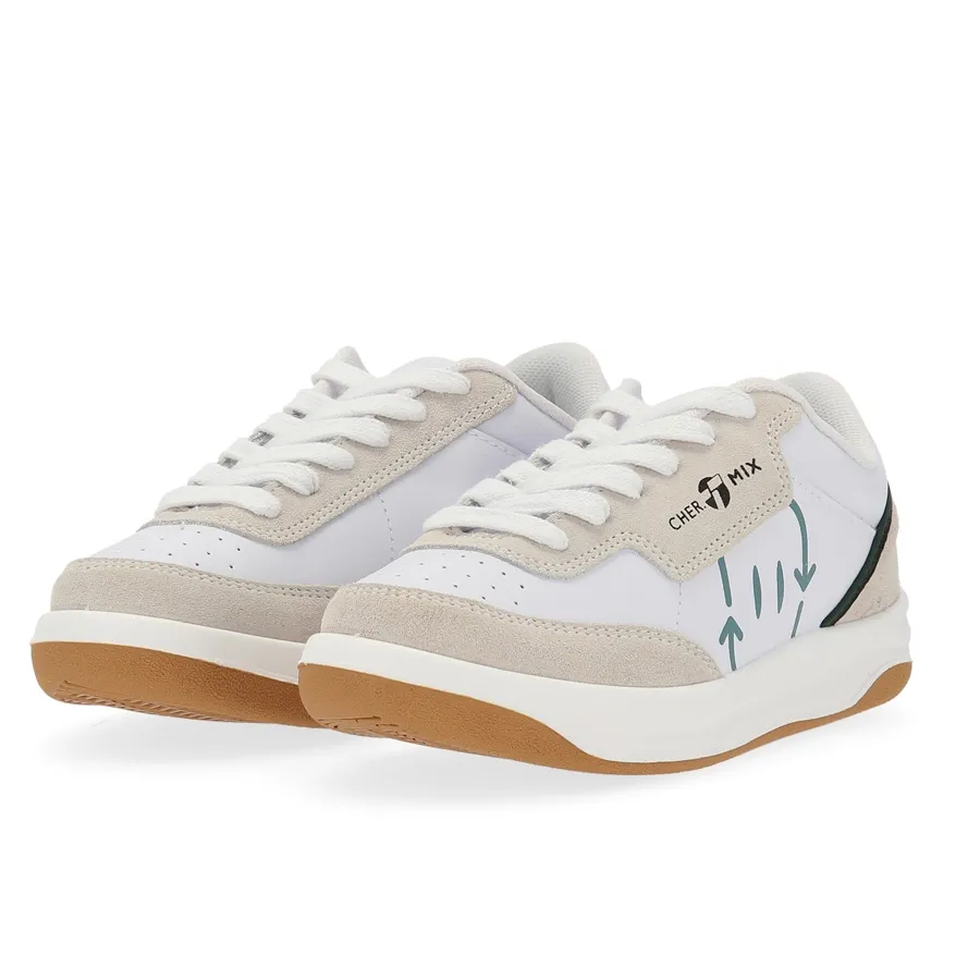 Imagen 2 de 6 de Zapatillas Topper X Forcer C-Mix-BLANCO/GRIS/VERDE