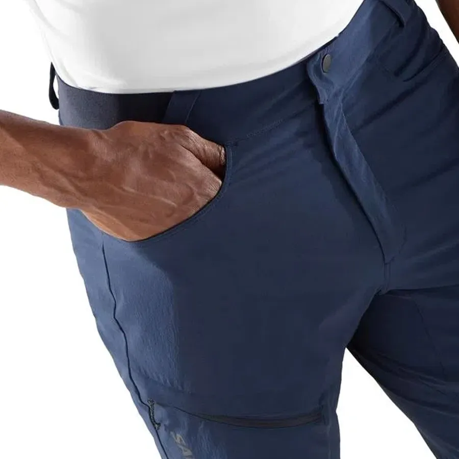 Imagen 4 de 5 de Shorts Salomon Wayfarer-MARINO