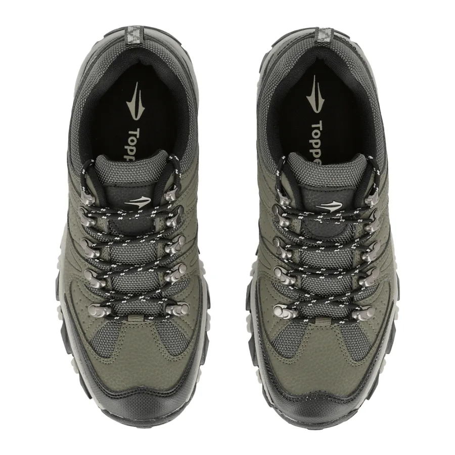 Imagen 2 de 5 de Zapatillas Topper Gondor II-VERDE OLIVA/NEGRO