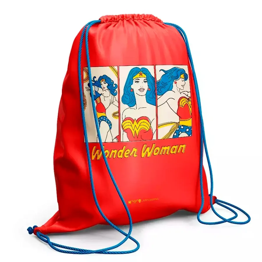 Imagen 0 de 1 de Mochila Warner Bros Cordon Wonder-ROJO/NUDE