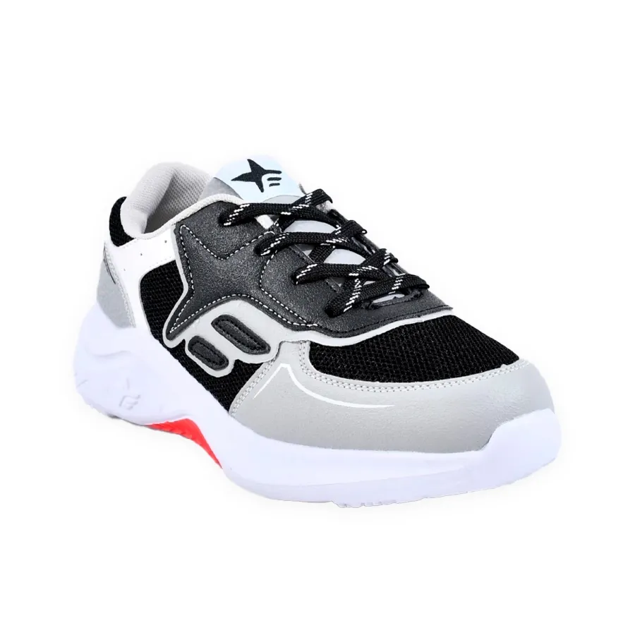 Imagen 1 de 5 de Zapatillas Footy Top New-GRIS/NEGRO/BLANCO