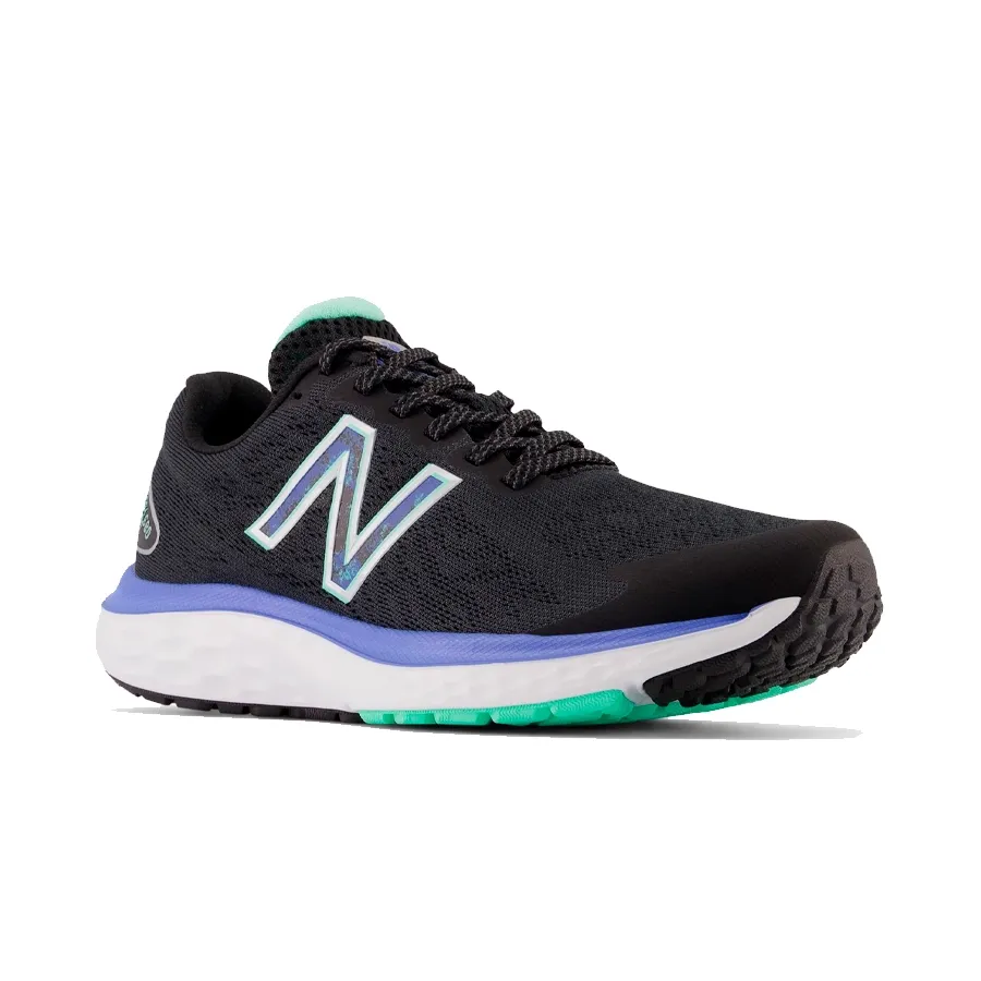Imagen 1 de 4 de Zapatillas New Balance 680-NEGRO/VIOLETA/VERDE