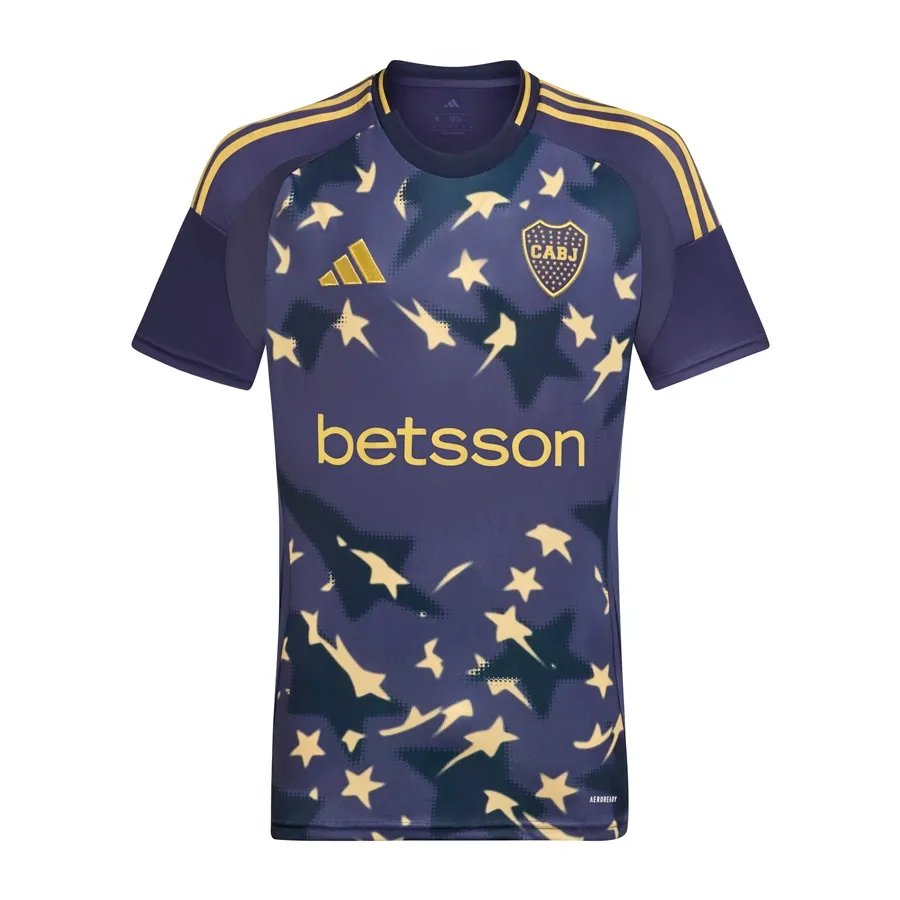 Imagen 0 de 2 de Tercer Uniforme Boca Juniors 25/26-AZUL MARINO/AMARILLO