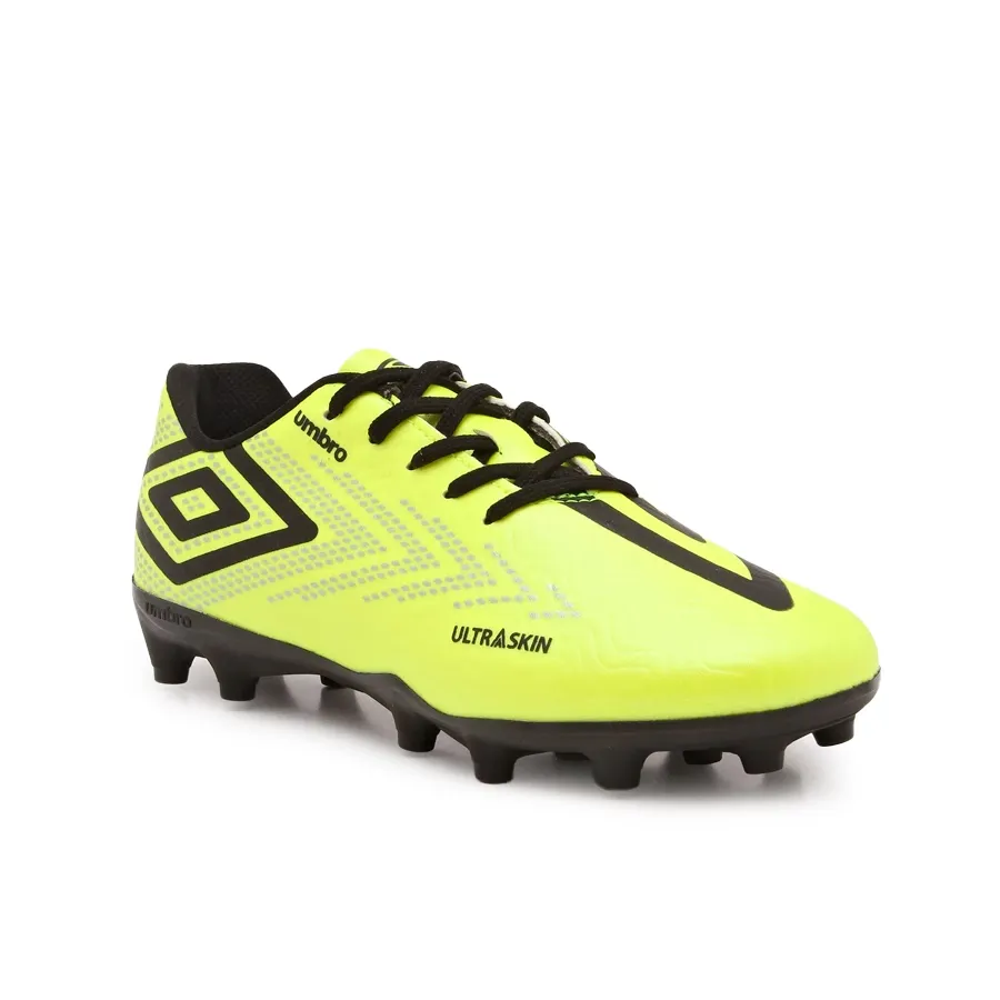 Imagen 1 de 4 de Botines Umbro Campo Ultraskin Jr-LIMA/NEGRO/PLATA