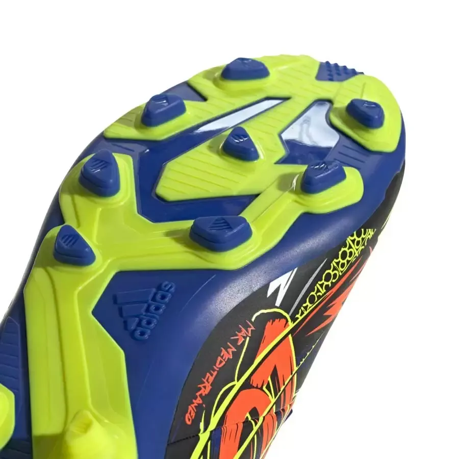 Imagen 5 de 6 de Botines adidas Nemeziz Messi 19.4-AZUL/PLATA