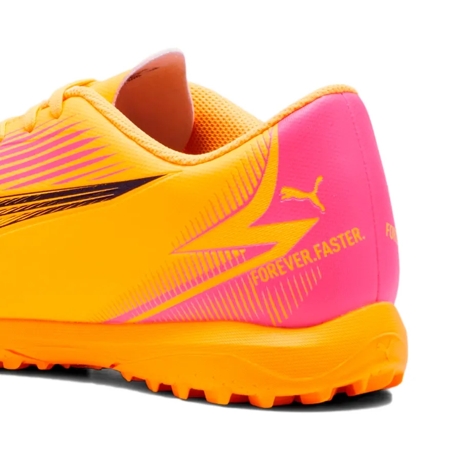 Imagen 4 de 5 de Botines Puma Ultra Play Tt-NARANJA FLUOR/NEGRO/ROSA