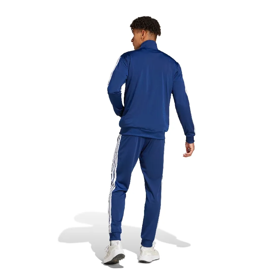 Imagen 4 de 7 de Conjunto adidas Sportswear Basic 3 Franjas-AZUL/BLANCO