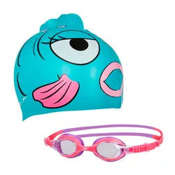 Set Antiparra + Gorro Sea Squad Speedo