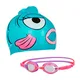 set-antiparra-gorro-sea-squad-speedo-TURQUESA/ROSA