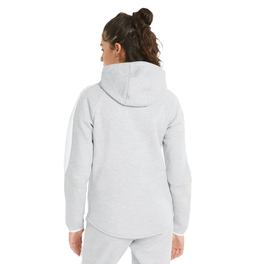 Imagen 1 de 5 de Campera Puma Evostripe Full-Zip-GRIS/BLANCO
