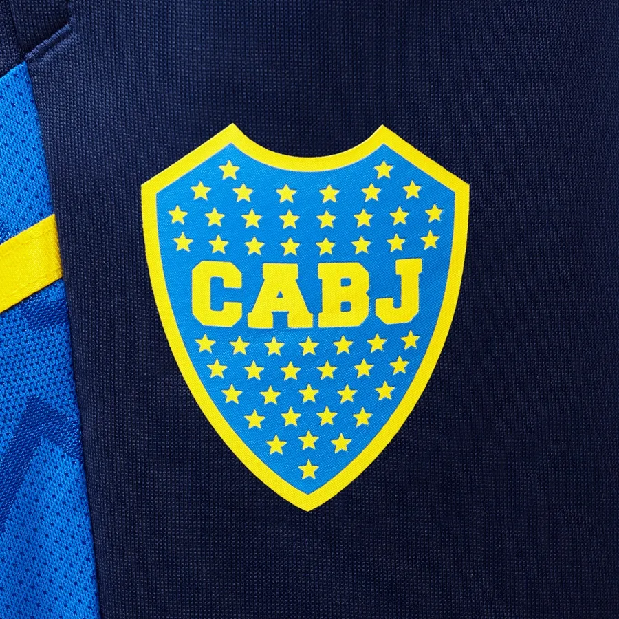 Imagen 2 de 3 de Pantalón adidas De Entrenamiento Boca Juniors-MARINO/AMARILLO/AZUL FRANCIA