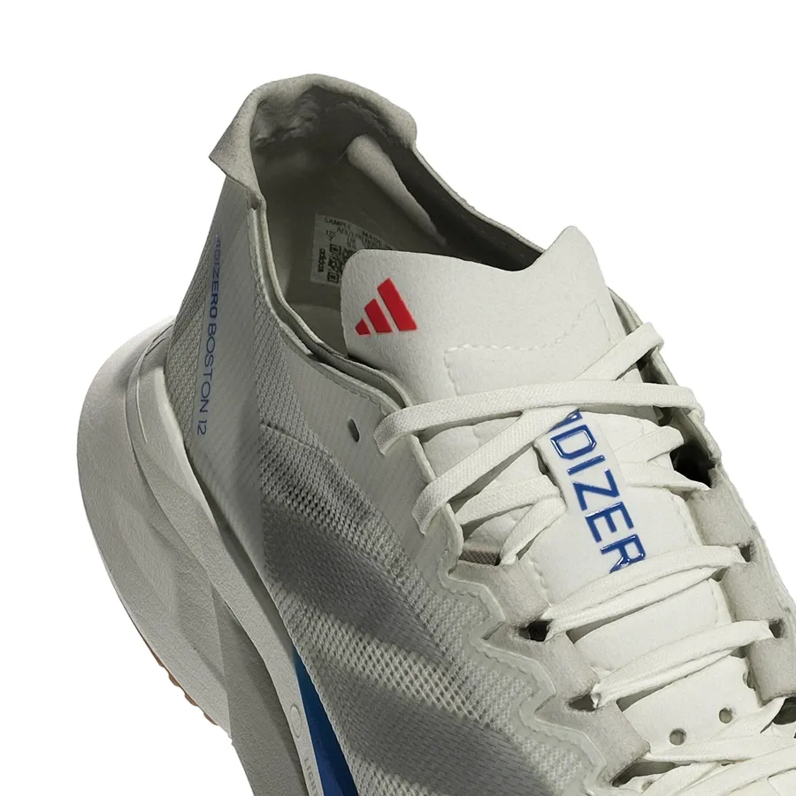 Imagen 7 de 8 de Zapatillas adidas Adizero Boston 12-BLANCO/PLATA