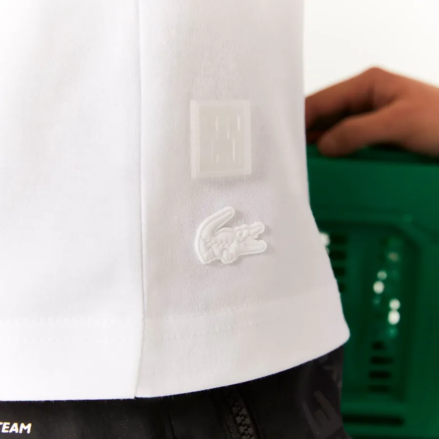Imagen 2 de 5 de Remera Lacoste Shirt and Cols Roules-BLANCO