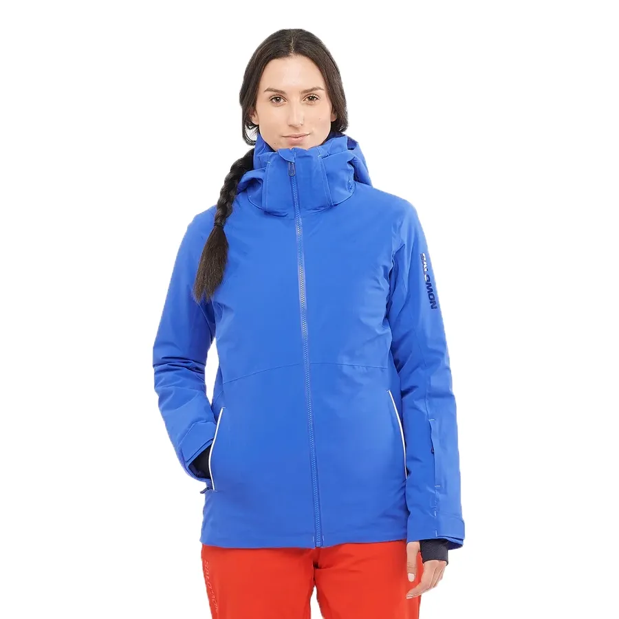 Imagen 3 de 8 de Campera Salomon Brilliant-AZUL