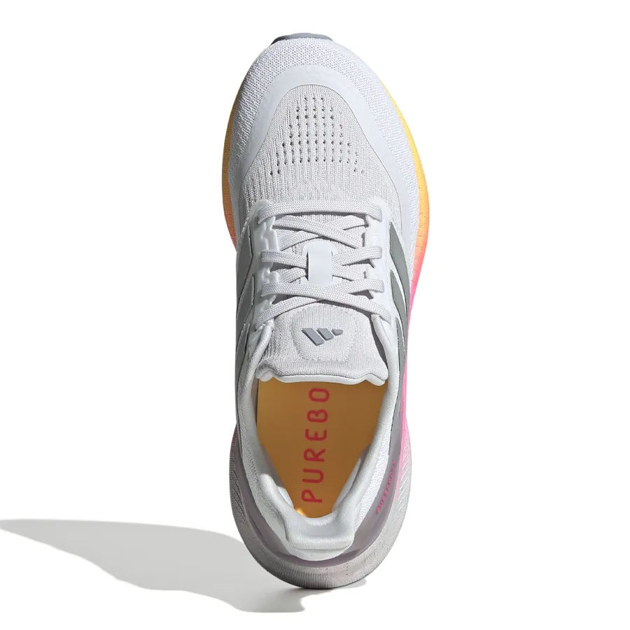 Imagen 3 de 6 de Zapatillas adidas Pureboost 5-GRIS/PLATA/ROSA