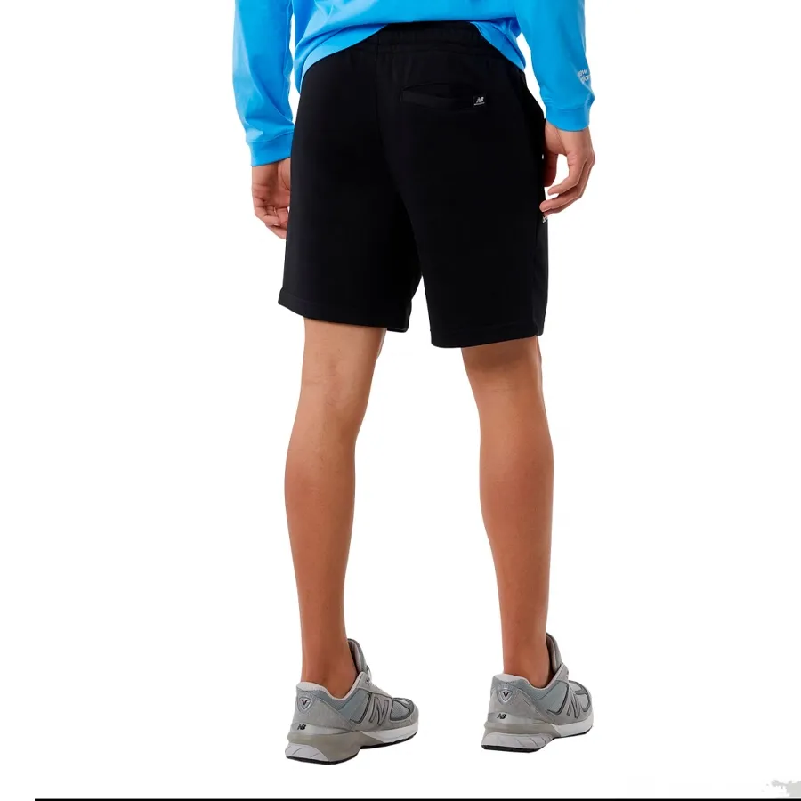 Imagen 3 de 4 de Shorts New Balance Essentials Fleece-NEGRO