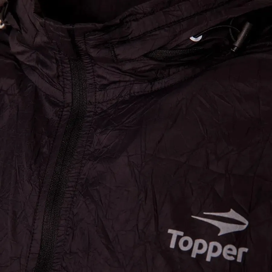 Imagen 2 de 3 de Buzo Topper Crinkled-NEGRO