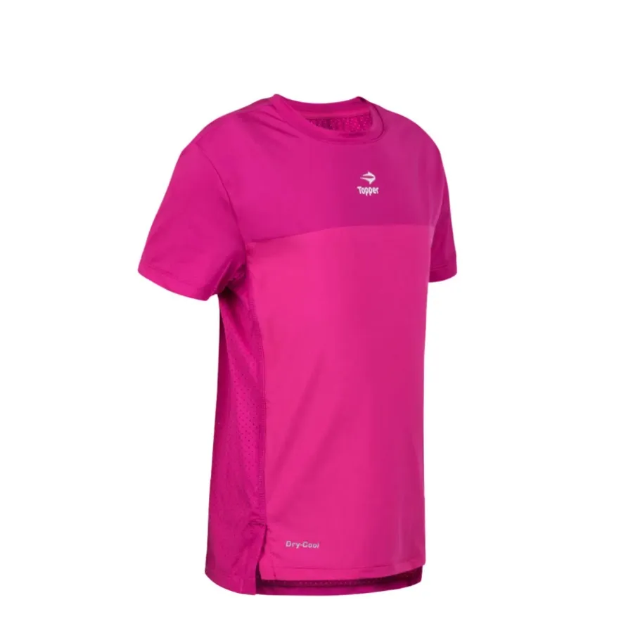 Imagen 0 de 2 de Remera Topper Mc Girls Tns-FUCSIA