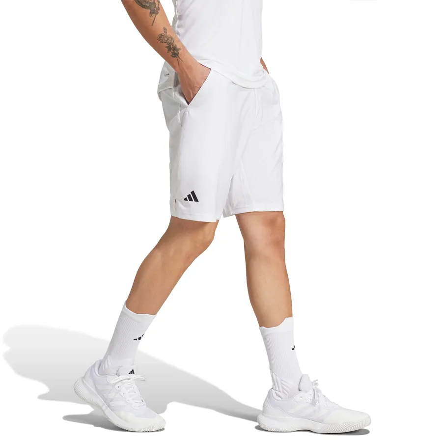 Imagen 2 de 6 de Shorts adidas Club Climacool 3 Tiras-BLANCO