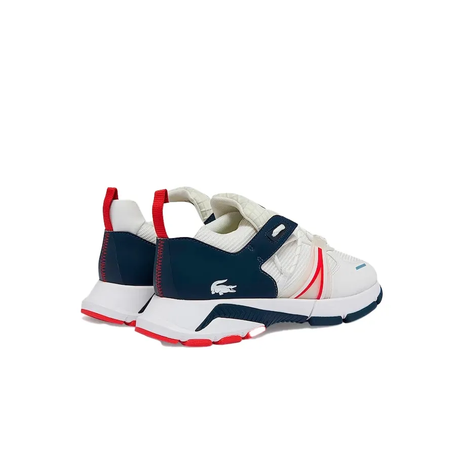 Imagen 2 de 6 de Zapatillas Lacoste L003-BLANCO/MARINO/ROJO
