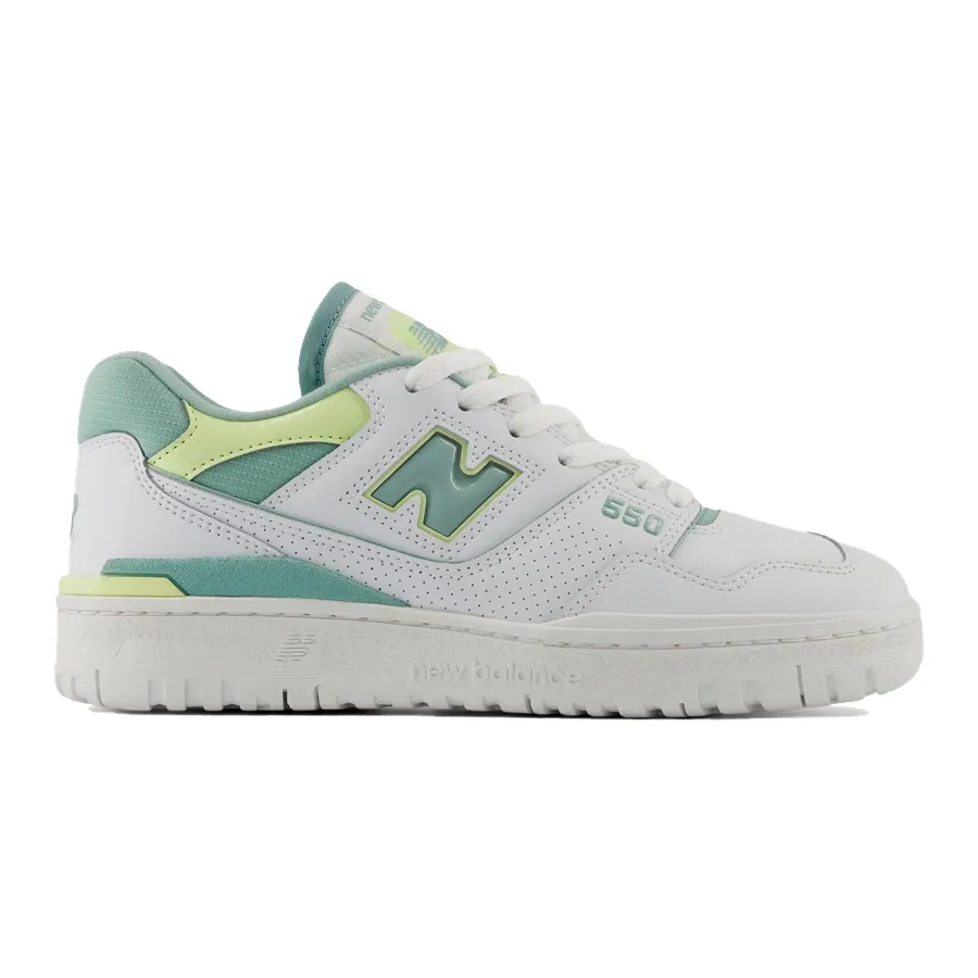 Imagen 0 de 5 de Zapatillas New Balance 550-BLANCO/VERDE AGUA