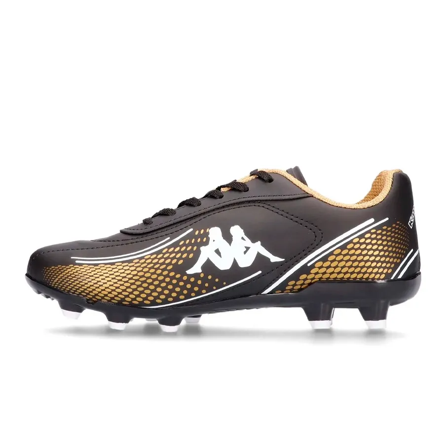Imagen 2 de 5 de Botines Kappa Tivoli Fg-NEGRO/DORADO