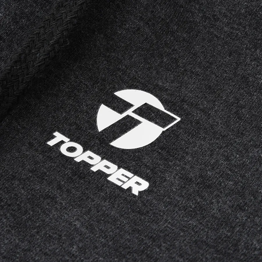 Imagen 2 de 5 de Campera Con Capucha Topper -NEGRO