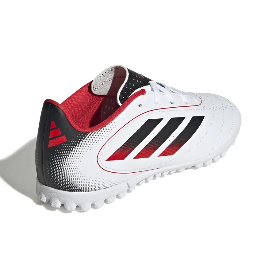 Imagen 3 de 8 de Botines adidas Goletto IX Tf IX-BLANCO/NEGRO/ROJO