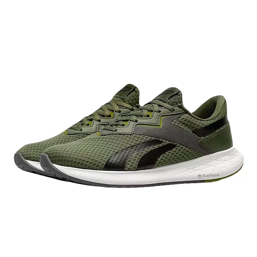 Imagen 3 de 6 de Zapatillas Reebok Energen Plus 2-VERDE OLIVA/NEGRO