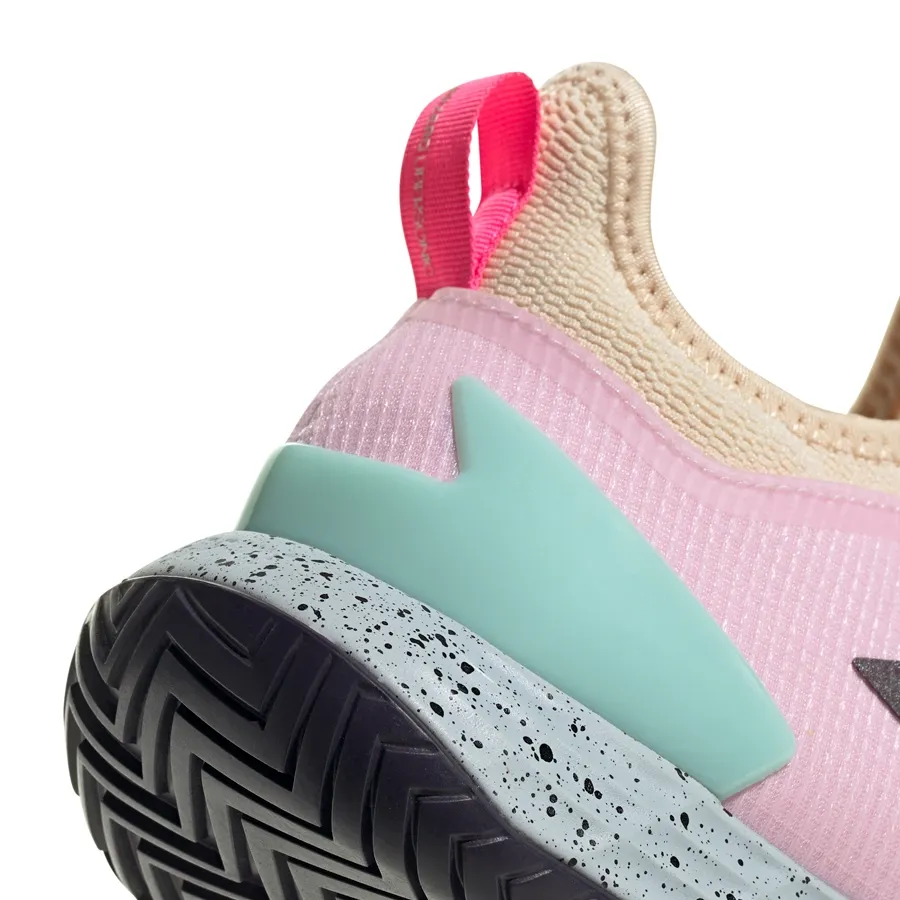 Imagen 7 de 8 de Zapatillas adidas Adizero Ubersonic 4-ROSA/BEIGE/VERDE AGUA