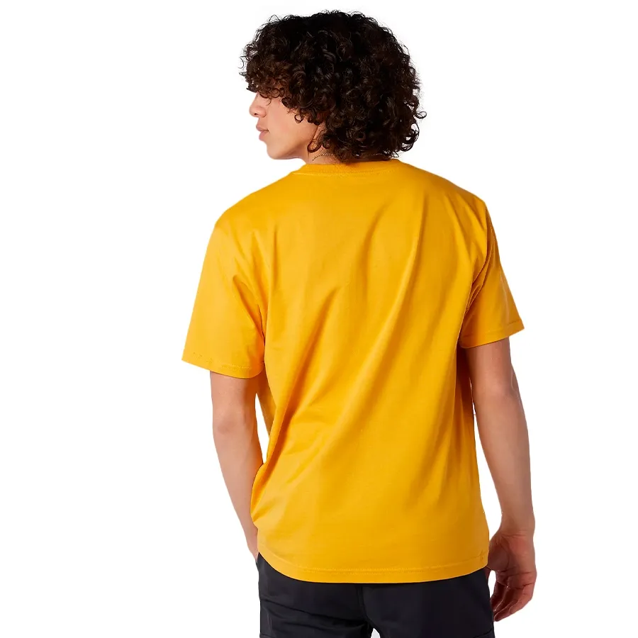 Imagen 2 de 4 de Remera New Balance Athletics Hig-AMARILLO