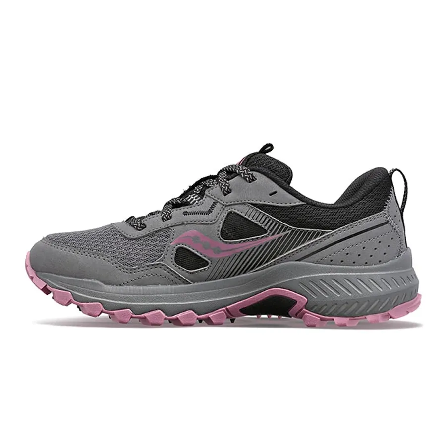 Imagen 2 de 5 de Zapatillas Saucony Excursion Tr16-GRIS/NEGRO/ROSA