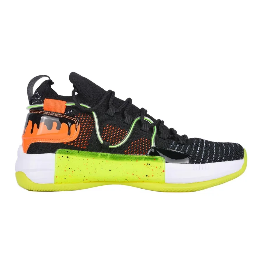 Imagen 0 de 5 de Zapatillas Finder's Jump Ball-NEGRO/NARANJA/AMARILLO FLUOR