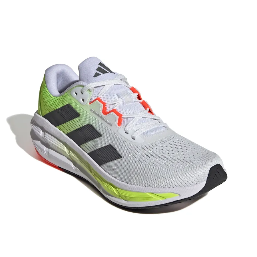 Imagen 1 de 7 de Zapatillas adidas Questar 3-BLANCO/AMARILLO FLUOR/GRAFITO