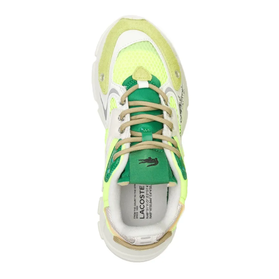 Imagen 3 de 5 de Zapatillas Lacoste L003 Neo-AMARILLO FLUOR/BLANCO/VERDE