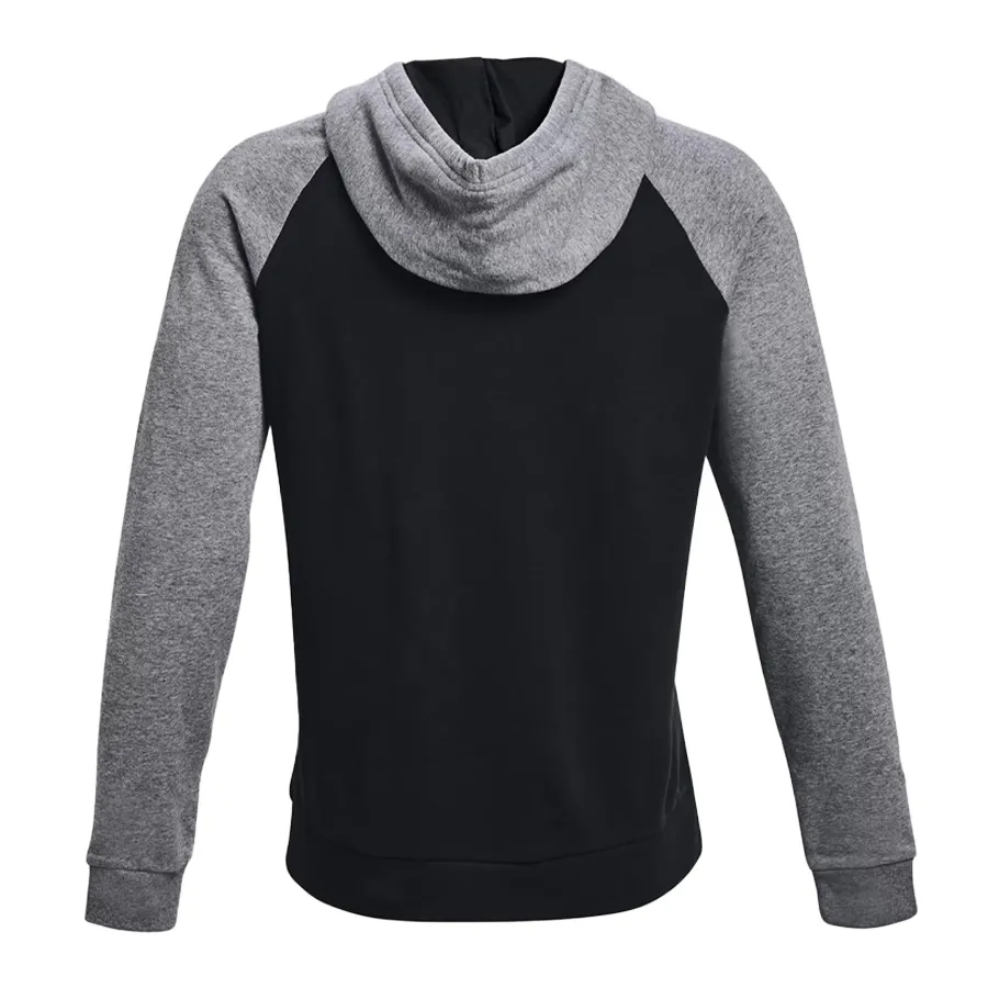 Imagen 1 de 5 de Buzo Under Armour Rival Fleece Wordmark Colorblock-NEGRO