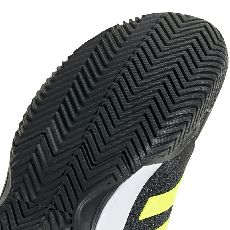 Imagen 6 de 7 de Zapatillas adidas Gamecourt 2-GRAFITO/AMARILLO FLUOR