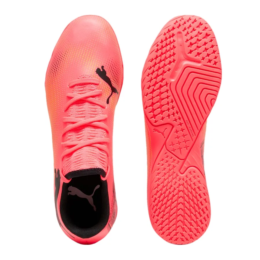 Imagen 2 de 4 de Botines Puma Future Play It-ROSA FLUOR/NEGRO