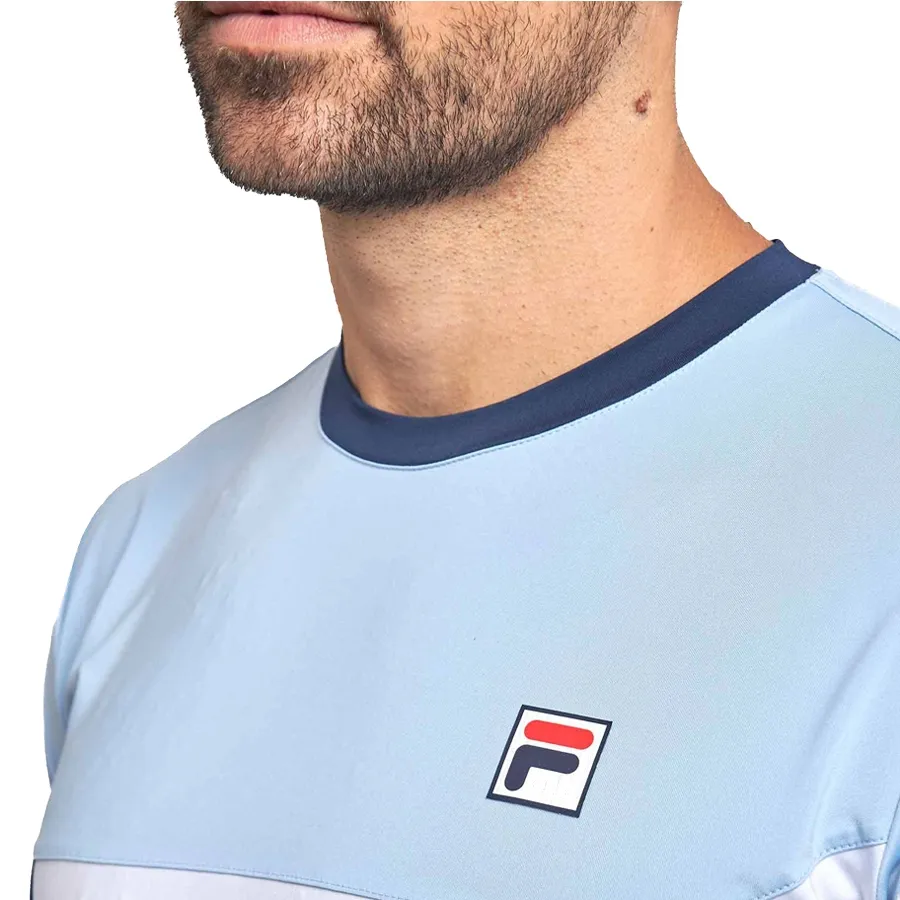 Imagen 2 de 3 de Remera Fila Australian Open-CELESTE/MARINO