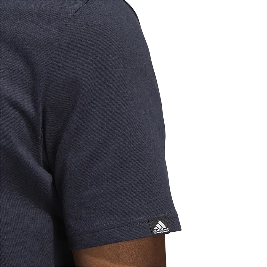 Imagen 5 de 6 de Remera adidas Estampada-MARINO