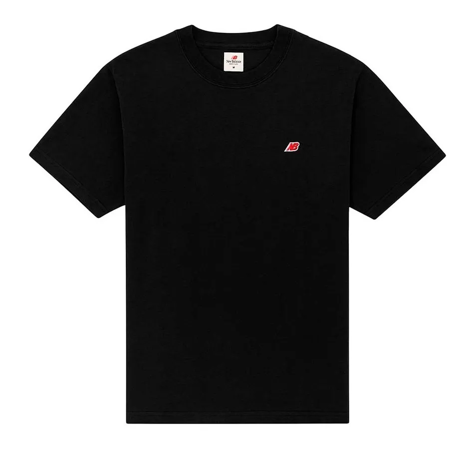 Imagen 0 de 2 de Remera New Balance Essentials Embroidered-NEGRO/ROJO