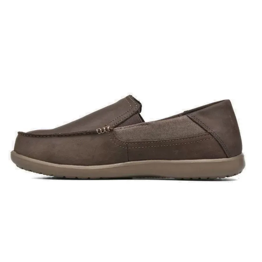 Imagen 2 de 4 de Zapatillas Crocs Santa Cruz 2 Luxe Leather-MARRON